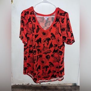 Lularoe Halloween shirt